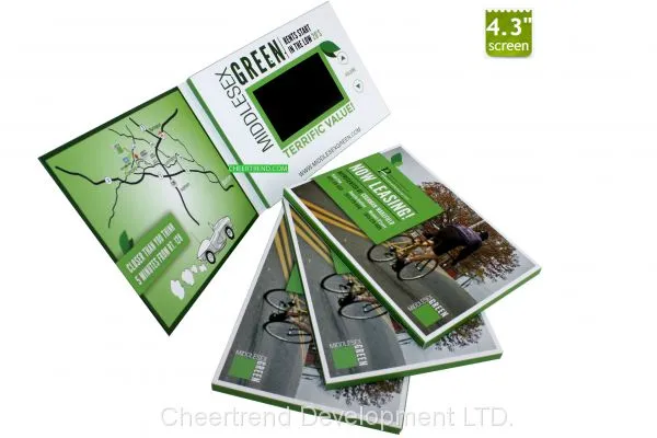 Durable Music Player Compatible Invitation LCD Video Greeting Card photo-2