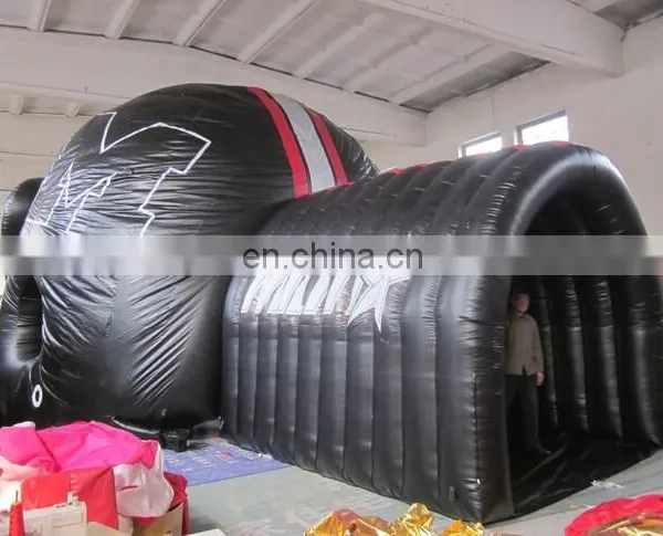 Sports Entry Tunnels,inflatable Football Helmet Run Entrance Tunnel photo-3
