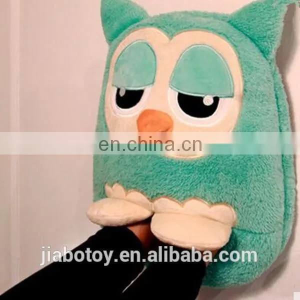 2015 Winter Warm Cartoon Plush Slipper Indoor Slipper for Kids Animal Shaped Cotton Warn Indoor USB Plush Slipper photo-2
