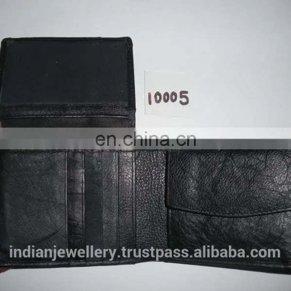 Genuine Leather Gents Wallet Manufacturer, Original Leather Wallet Exporter photo-4
