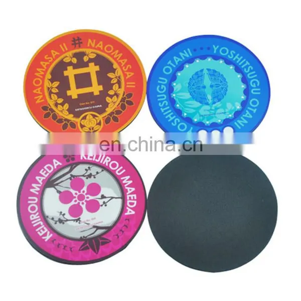 Wholesale Round Heat Resistant Silicone Beer Coaster With Printing Logo photo-6