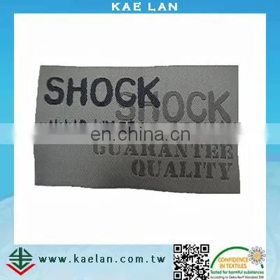 Custom Clothing Tags OEM High Quality Woven Label photo-5