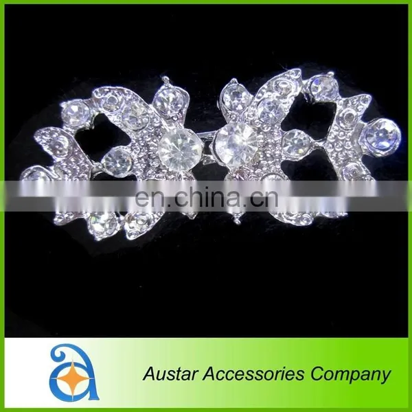 Fashion Diamante Interlocks Buckle for Decoration photo-2