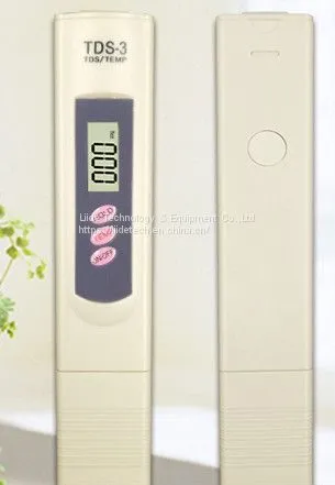 Portable TDS-3 Conductivity Meter for Drinking Fountain, Pen Type Water Quality Testing Meter, Water Detector