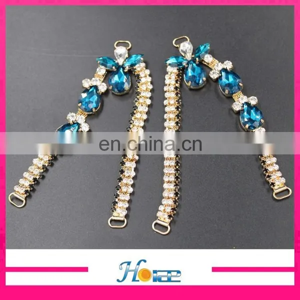 High Quality Lady Sandal Decoration Rhinestone Crystal Jewelry Shoe Accessories photo-4