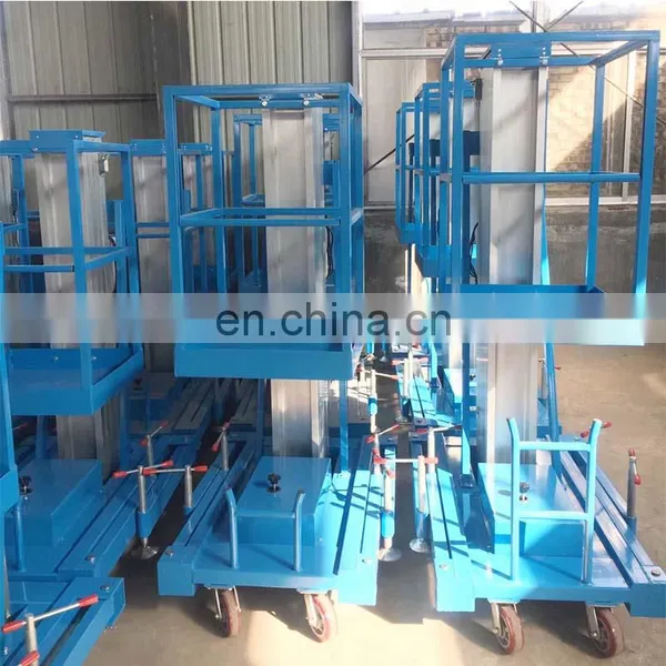 7LSJLI Shandong SevenLift 10 Meter Hydraulic Aluminium Electronic Man Work Lift Table photo-3