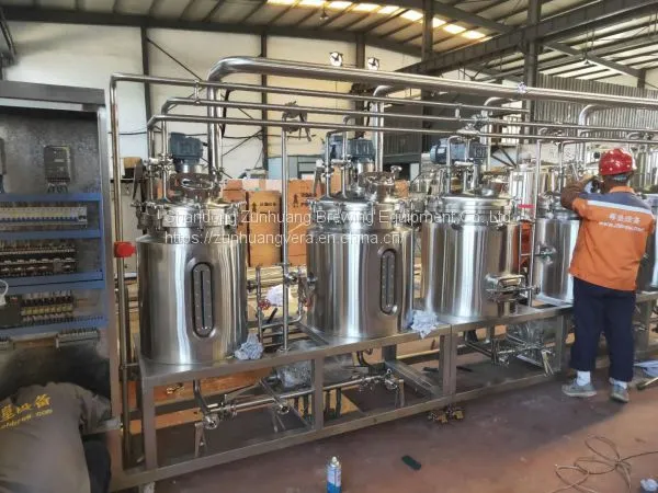 Hot Sale 200L Beer Brewing Equipment Beer Mash Tun Beer Producing Line photo-2