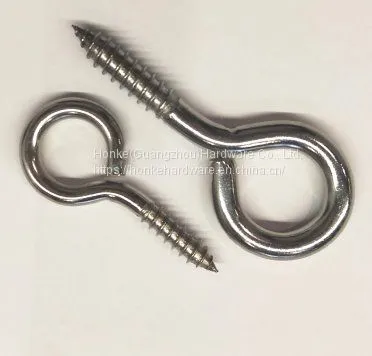 Eye Hook Screw With Shoulder Open Eye Screw Hanging Hook Tapping Screw photo-2