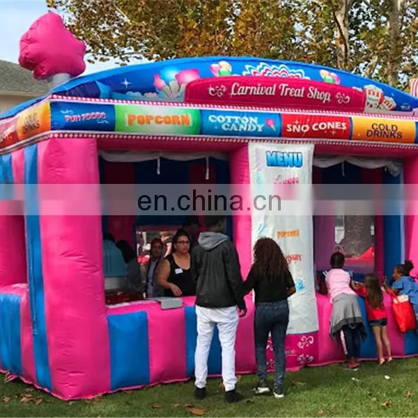 Movable Outdoor Inflatable Portable Bar Booth/Kiosk,Air Constant Inflatable Sell Room,Candy Bar Tent House for Commercial Use photo-5