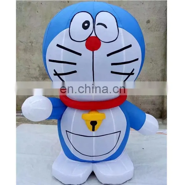 Commercial Large Inflatable Doraemon Air Lovely Cartoon For Shopping Mall photo-2
