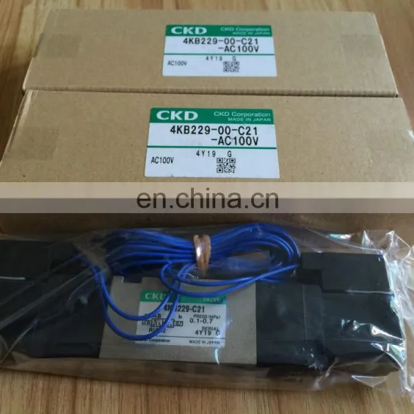 CKD Solenoid Valve Japan Solenoid Valve 4KB229-00-C21 photo-2