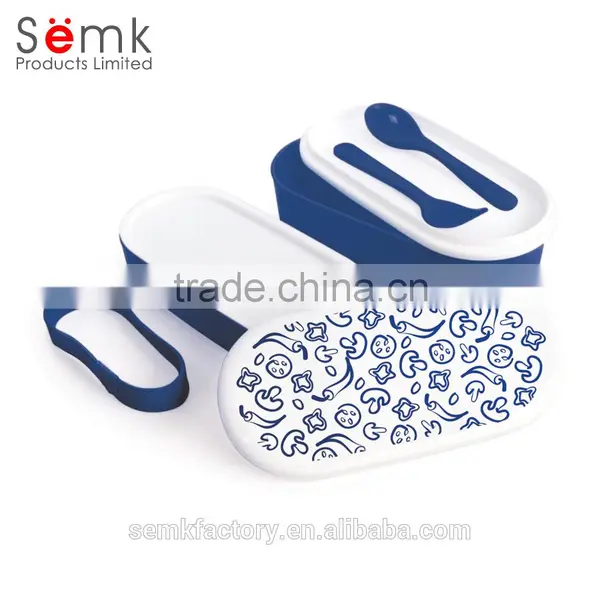 Portable Lunch Box Mini Custom Lunch Box Multi-layer pp Lunch Box photo-2