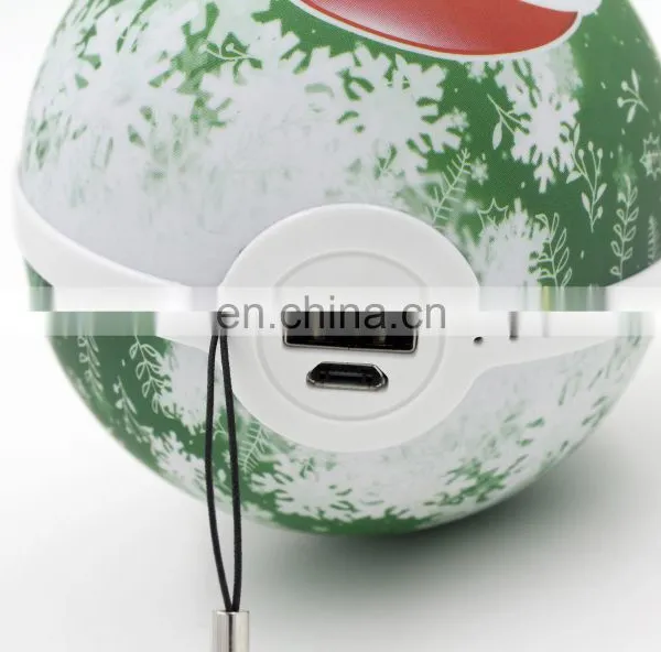 Colorful Special Gift Multi Function 6000mah Ball Hand Warmer Power Bank for Christmas Gift Power Charger photo-5