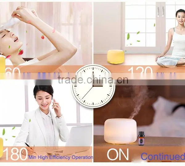 Non-Toxic Natural Air Humidifier Mini LED USB Ultrasonic Aroma Diffuser Humidification photo-2