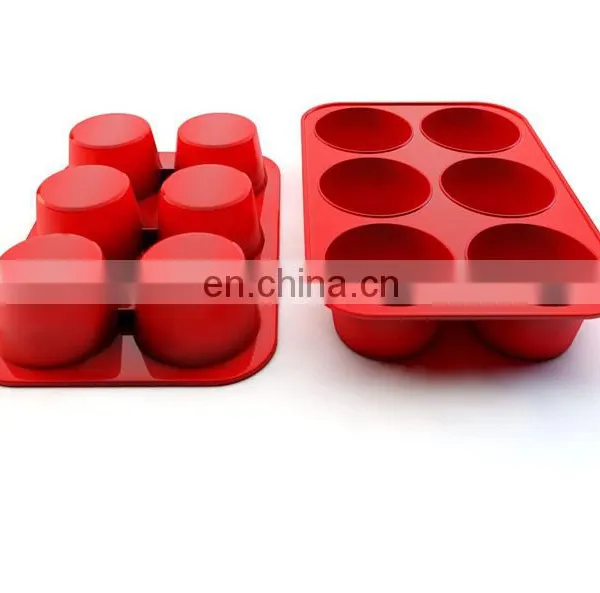DIY Hemispherical Cake Baking Tool Silicone Chocolate Cake Mold Large 6 Hole Round Silicone Baking Mold photo-4