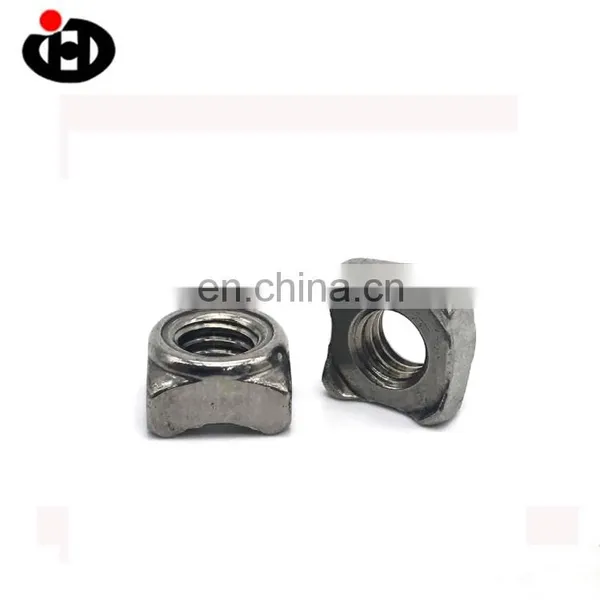 High Tensile JINGHONG Plated Square Threaded Plain Aluminum Weld Nut photo-2