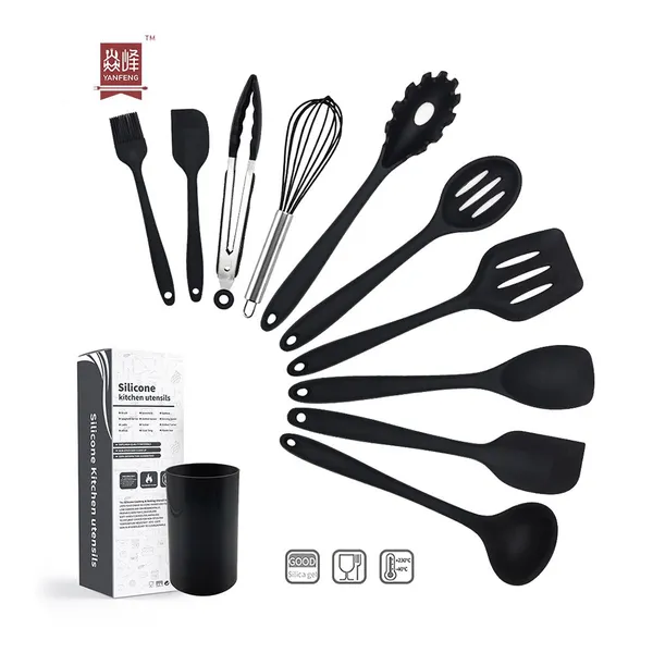 Kitchen Accessories Home and Kitchen Cookware Sets Silicone Kitchen Utensils Set Baking Tools Silicone Kitchen Cooking Utensils Set