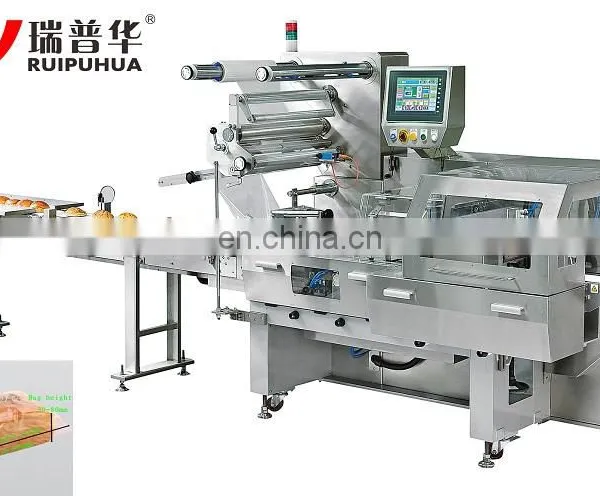 High Quality Multiple Function All-in-one FULL SERVO BOX-MOTION Flow Pack Packaging Machine Plastic,paper Packaging Max.500mm photo-2