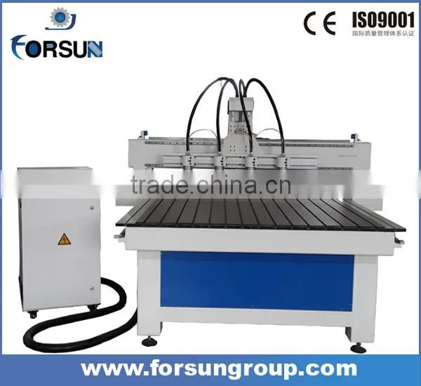 China Suppliers 4 Head Woodworking Cnc Router for Wood Door, Guitar, Furniture/ Wood Cutting Cnc Machine for Sale photo-5