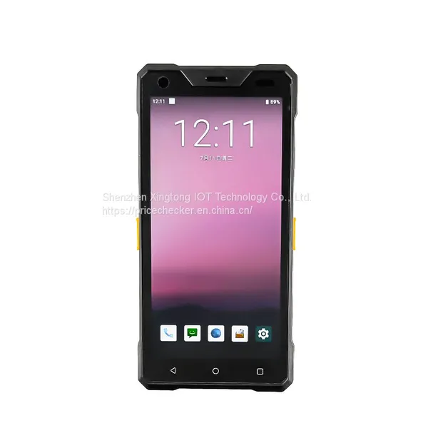 XT8006 Android 9.0 PDA Barcode Scanner 1D 2D QR Code Scanner IP66 Wifi 4G Keyboard NFC PDA Data Terminal photo-4