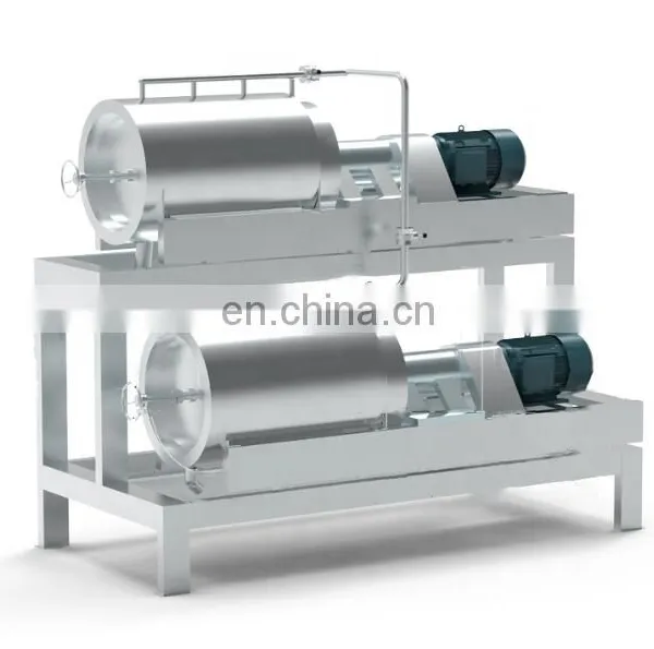 Fully automatic fresh mango processing machine for puree juice