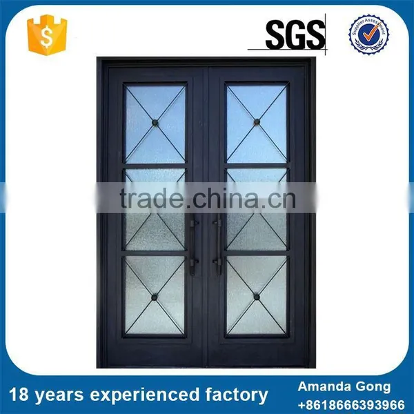 Low Price Wrought Iron Front Door Designs photo-4