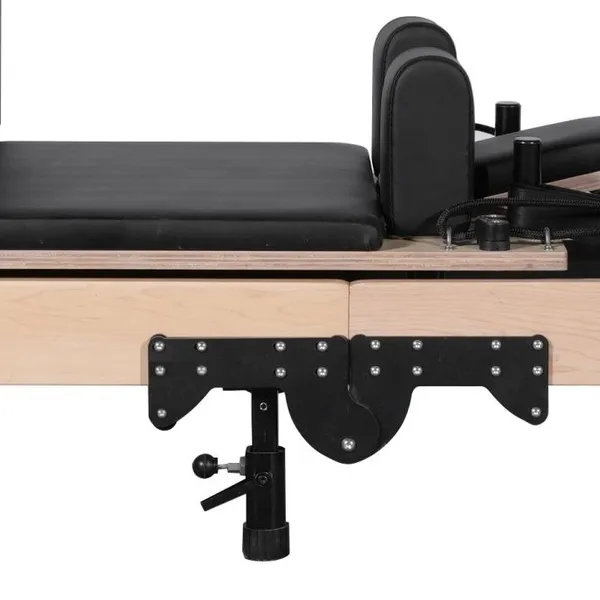 Wooden Pilates Reformer Plegable Arce (Altura Pierna Regulable) photo-3