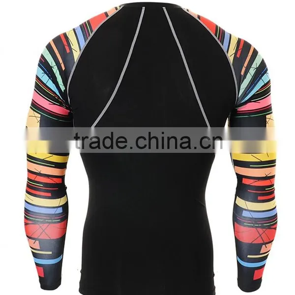 Sublimation Long Sleeve Customized Rash Guards Quality Choice photo-2