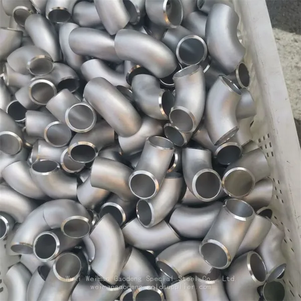 ASME B16.9 Nickel Alloy Pipe Fittings Elbow Tee Reducer in N08825 for Corrosive Environments