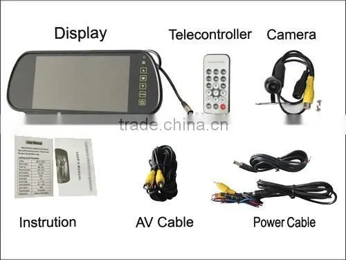High Quality Rear View Camera With 7"lcd Monitor photo-3