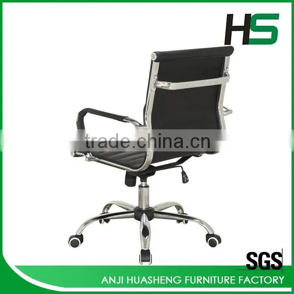Cheap Black PU Leather Swivel Easy Chair photo-5