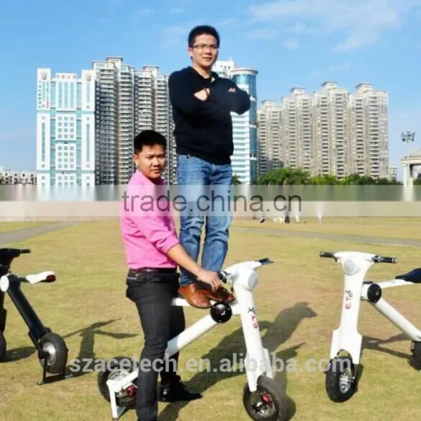 CE Approved 350W / 500W Motor ET Fashion Foldable Electric Bicycle photo-6