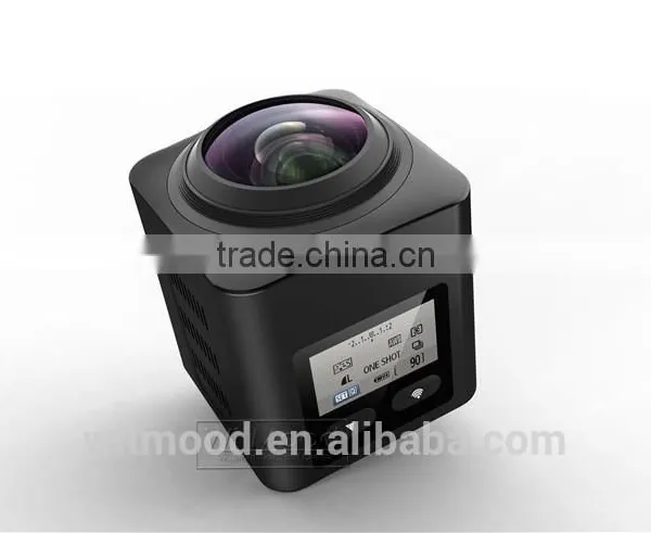 CUBE360 Mini Sports Action Camera 4K 360 Degree Panoramic VR Camera Build-in WiFi photo-3