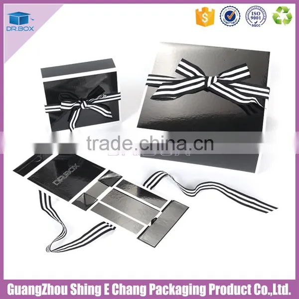 Good Quality Synthetic Paper Custom Made Fashion Design Shoe Garment Packing Box photo-2