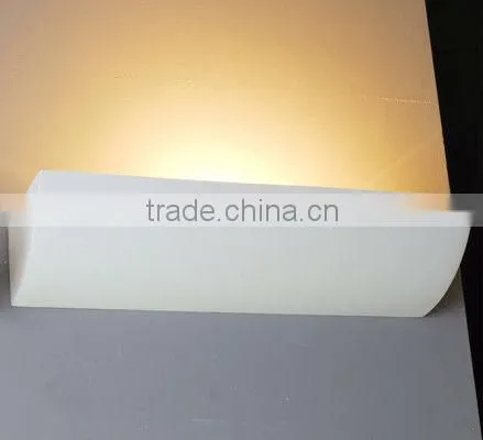 Decorative Profile White Gypsum Plaster Flexible Wall Light photo-2