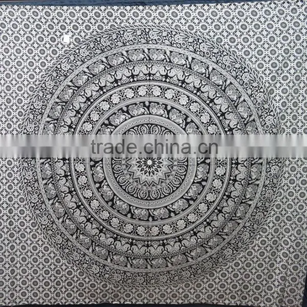Big Mandala Hippie Wall Hanging Tapestries Queen Size Home Decor Bohemian Tapestry photo-2