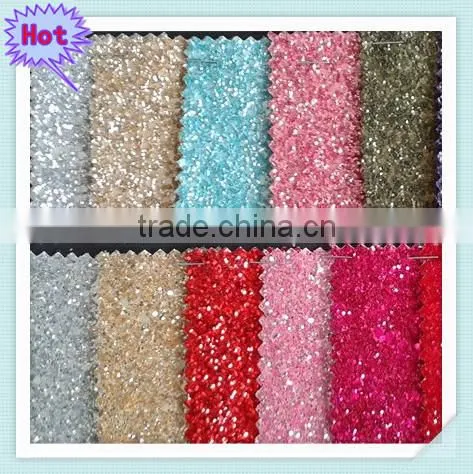 PU Glitter Leather Fabric,fashion Color Glitter Leather photo-2