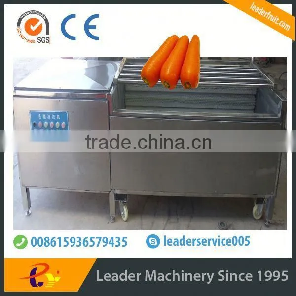Leader New Design Potato Peeling Machine/ Vegetable Washer and Peeler Website:leaderservice005 photo-2