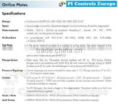 Flow Division Orifice Plates photo-4