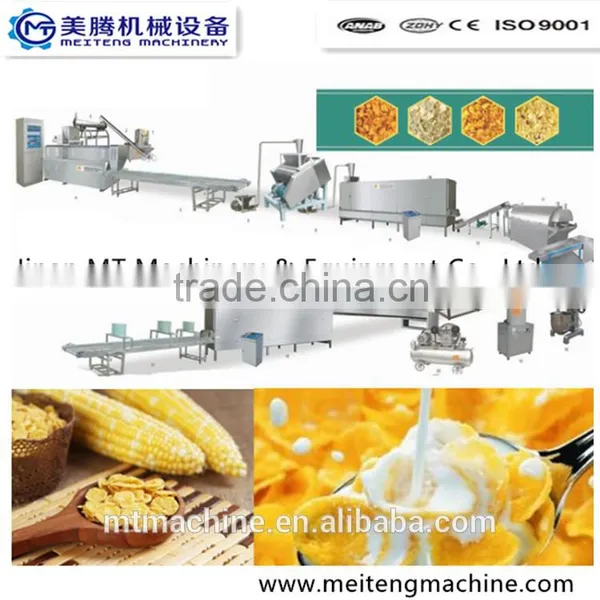 Instant Breakfast Cereal Corn Flakes Making Machine photo-3