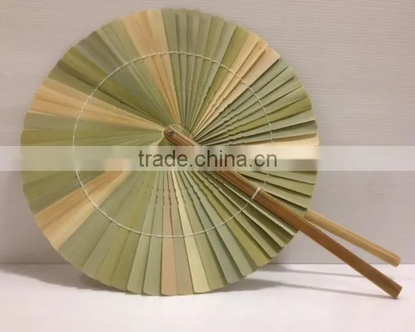 Thailand Original Traditional Handmade Fan (Sugar Palm Leaf)