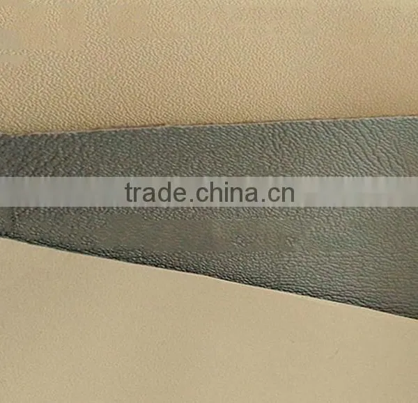 Giant Pebble Grain Polyester Pvc Artificial Leather for Shoes Cars Sofa photo-2