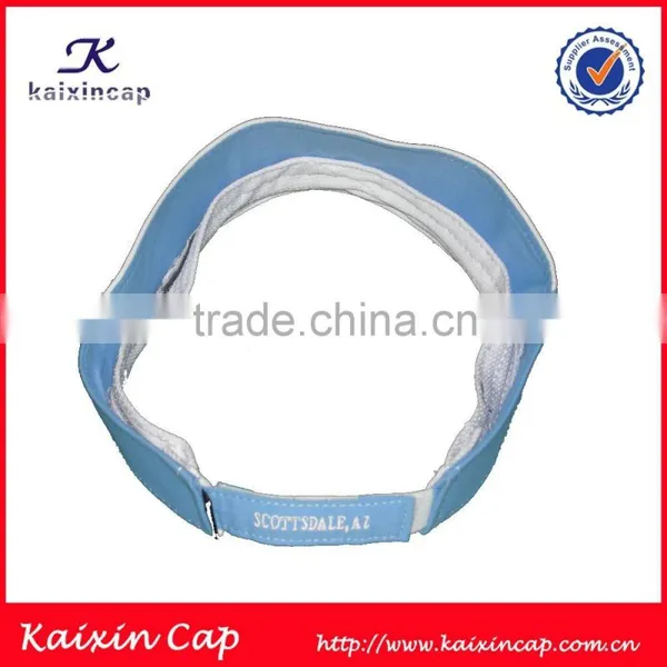 Flat Embroidery Sun Visor Cap photo-2