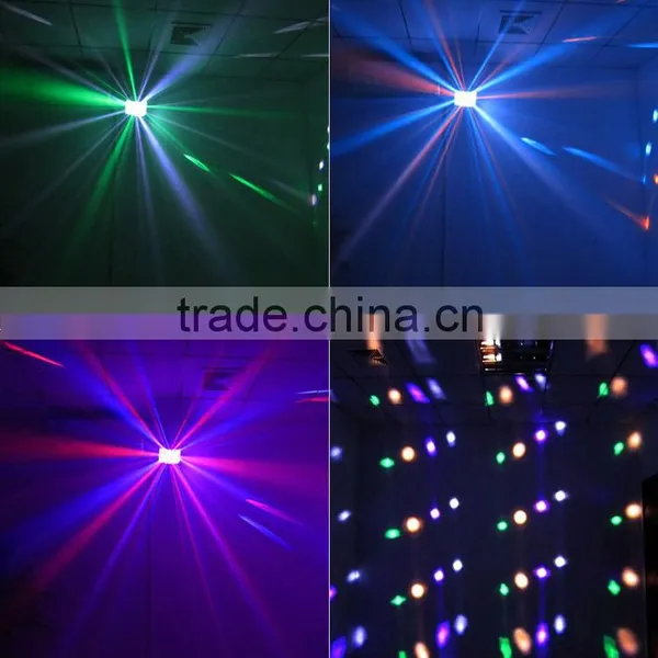 America DJ Led Disco Effect Beam Stage Light Butterfly LED Derby Light photo-5