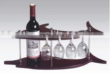 wooden wine rack/ set