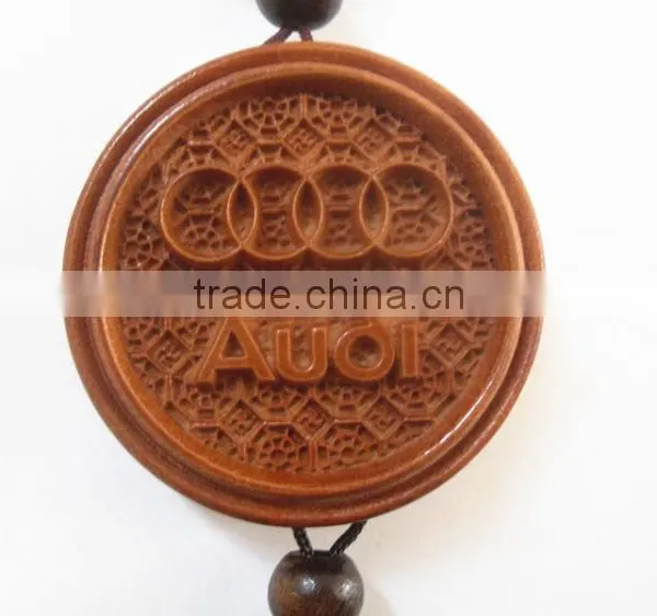Wooden Car Logo Accessaries & Pendants