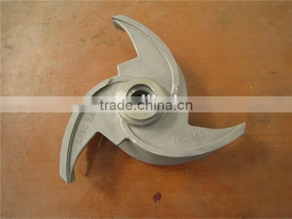 Open Flexible Centrifugal Cast Iron Slurry Pump Impeller/blower Impeller photo-3