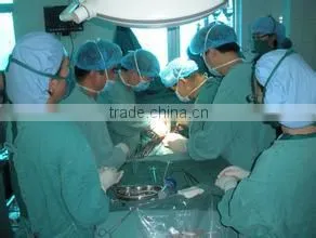 Surgical Gown Nonwoven Material Spunlaced Laminated Surgical Cloth photo-3