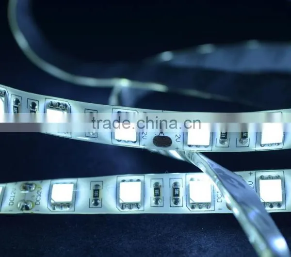 Good Price DC12V/24V 14.4W Natural White Led Strip 5050 / Smd 5050 Led Strip Light 60leds/meter photo-3