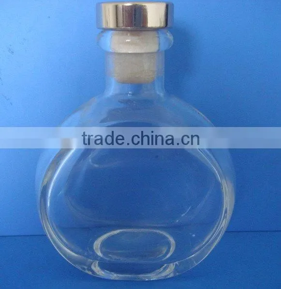 glass scent diffuser bottle with cork wholesale